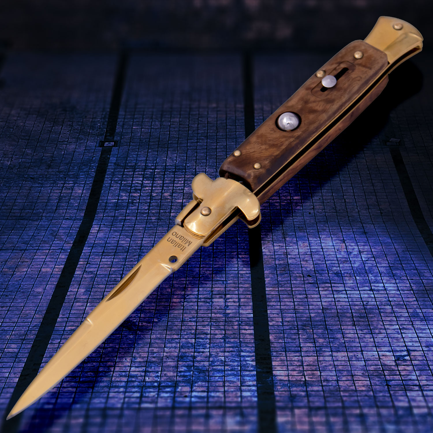 Stiletto Milano Bayonet Blade Wild West Gold Rush Special